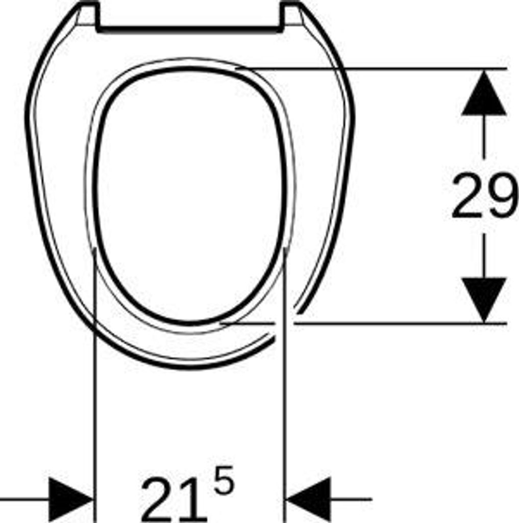 Geberit 250066111 WC-Sitz weiß-alpin Produktbild 