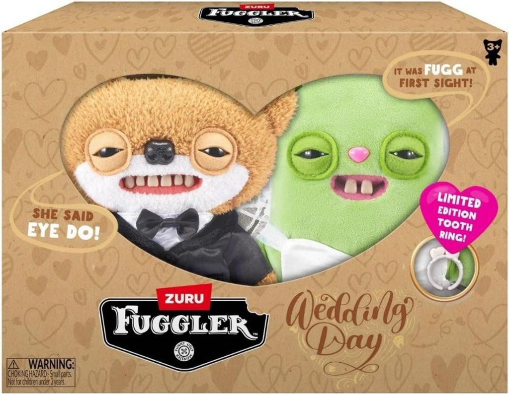 Hug-A-Lumps Fuggler Hochzeits Fuggs 22 cm Plüschtier Produktbild 