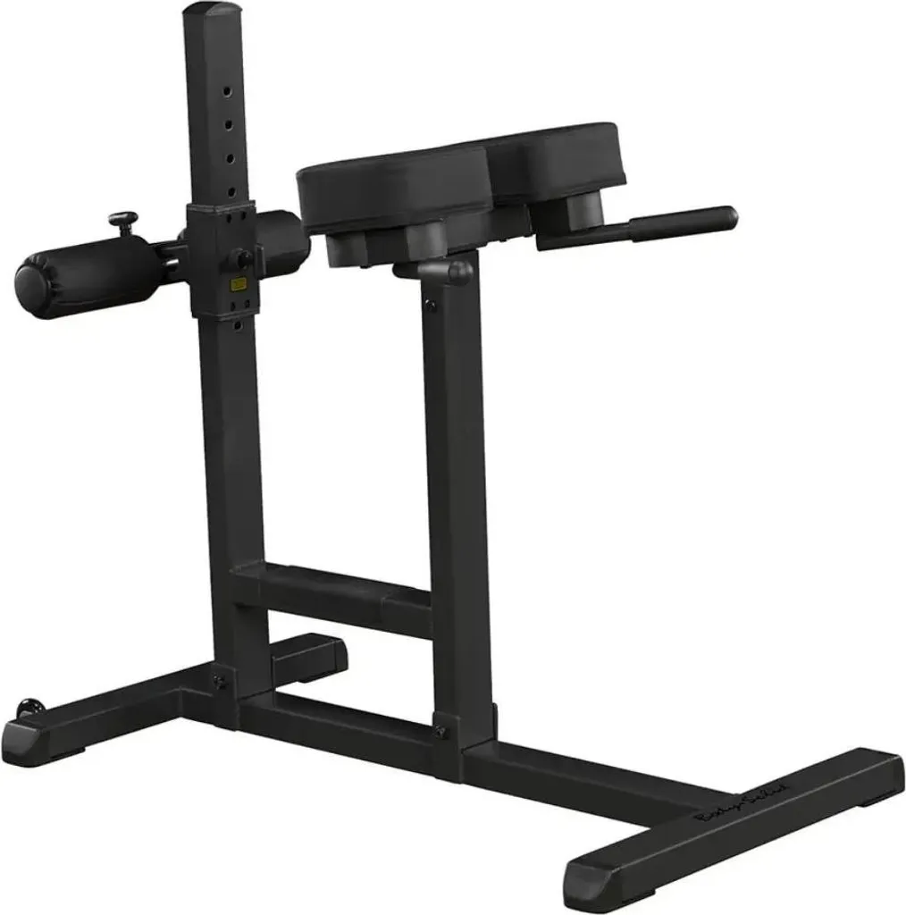 Body-Solid GRCH322B Chaise Romaine Hyperextension - Banc Lombaire Noir