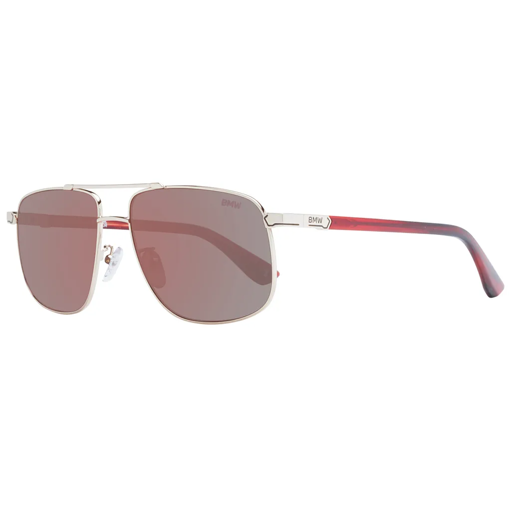 Lunettes de soleil de luxe pour homme BMW BW0031 coloris Or rose 57