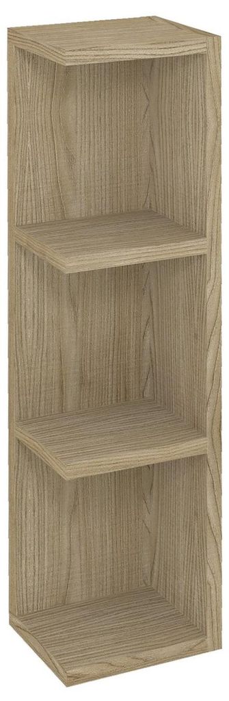 Sapho RIWA offenes Regal 20x70x15cm, links/rechts, Ulme Bardini