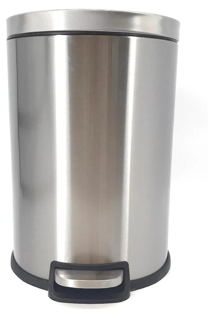 Poubelle de tri 20L idéale pour cuisine moderne, couvercle amorti doux