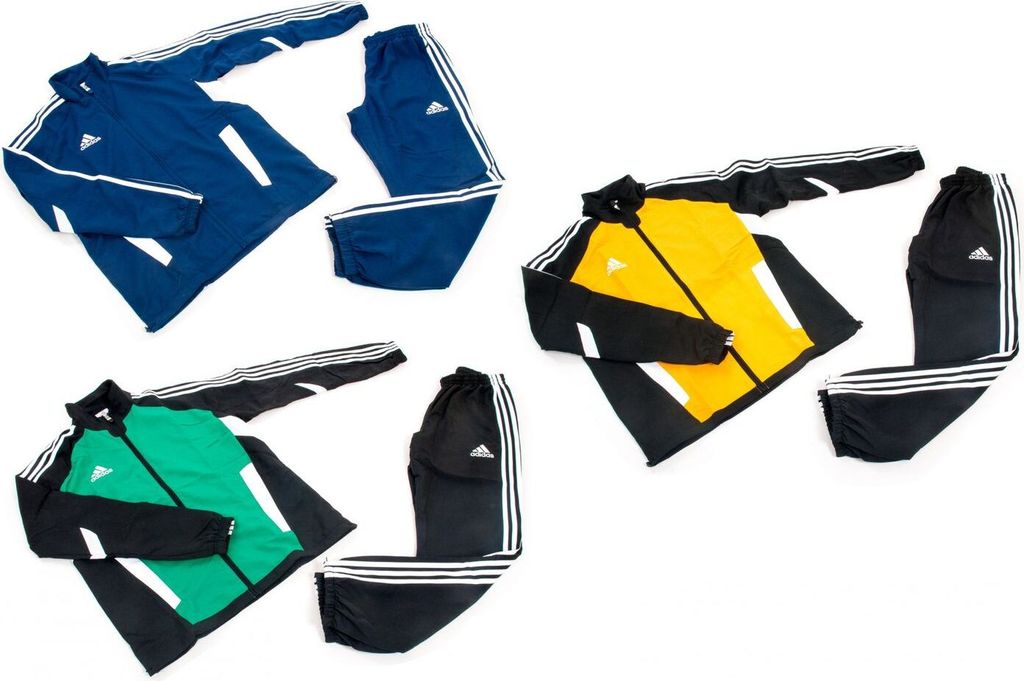 Adidas Herren Präsentationsanzug Tiro 11 Pre Suit, Farbe:gelb/schwarz - O07753, Größe:EUR 4