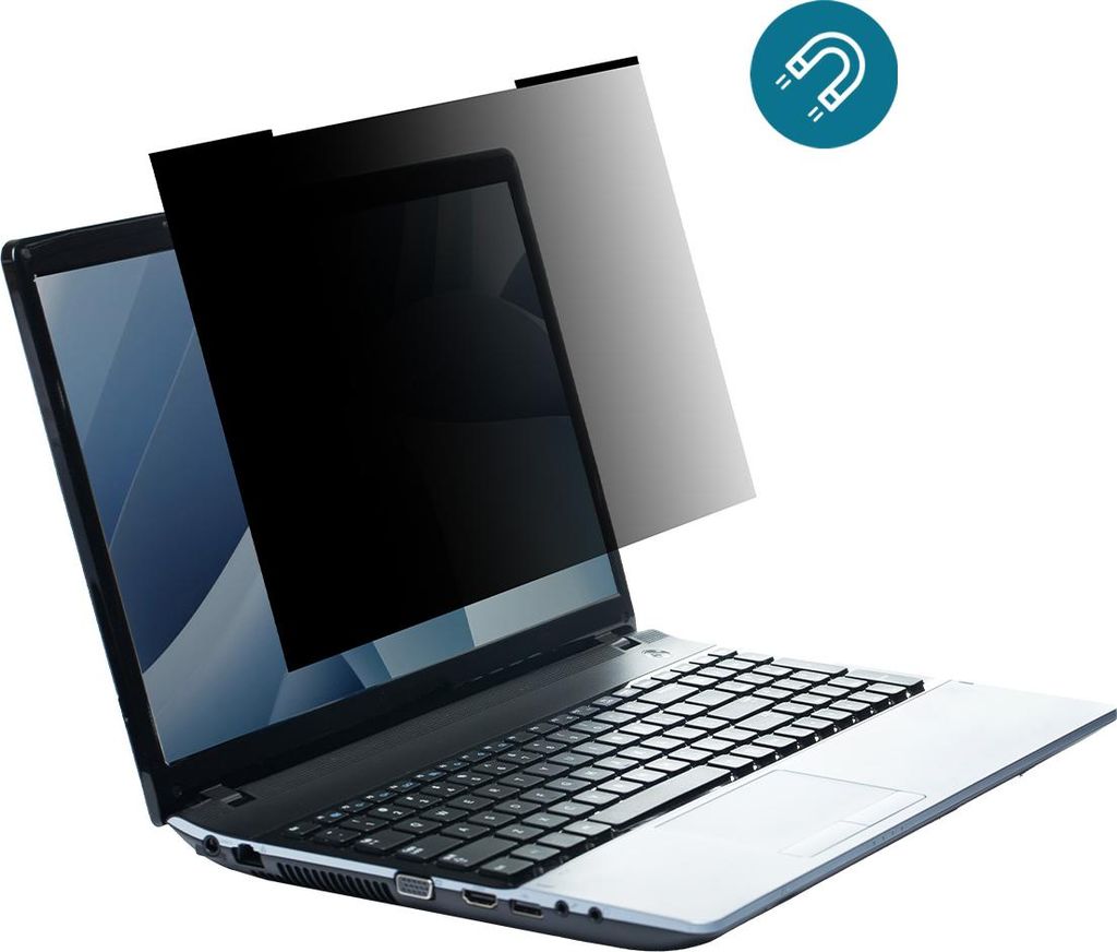Mobilis 016426, 33,8 cm (13.3"), 16:9, Laptop, Rahmenloser Blickschutzfilter, Anti-blue, Anti-fingerprint, Anti-Glanz, Antireflexbeschichtung
