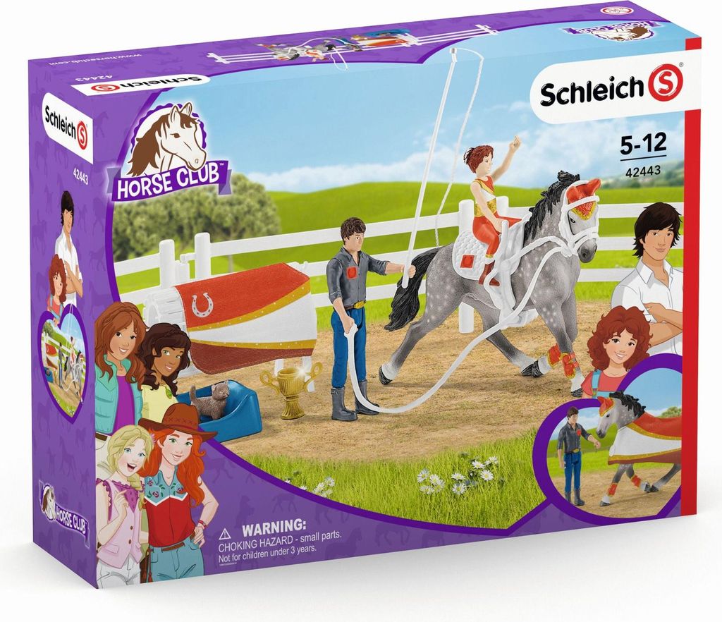 Schleich® Horse Club Mias Voltigier-Reitset 42443 Produktbild 