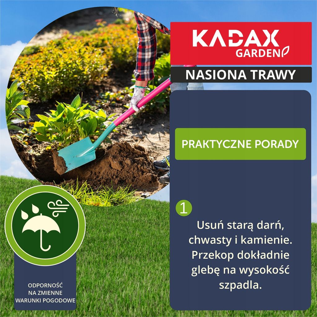 KADAX trávne osivo, 400 m2, trávne osivo, univerzálny Obrázok produktu 4