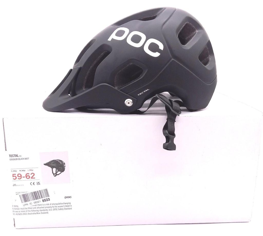 POC Tectal Uranium Nero Opaco 59-62 Casco da ciclismo Immagine del prodotto 
