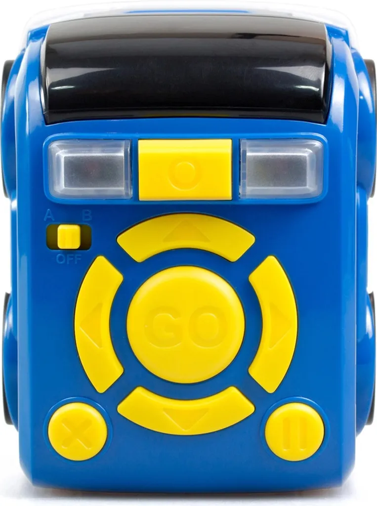 Voiture de police Press N Go bleue jouet mécanique friction enfant - 4