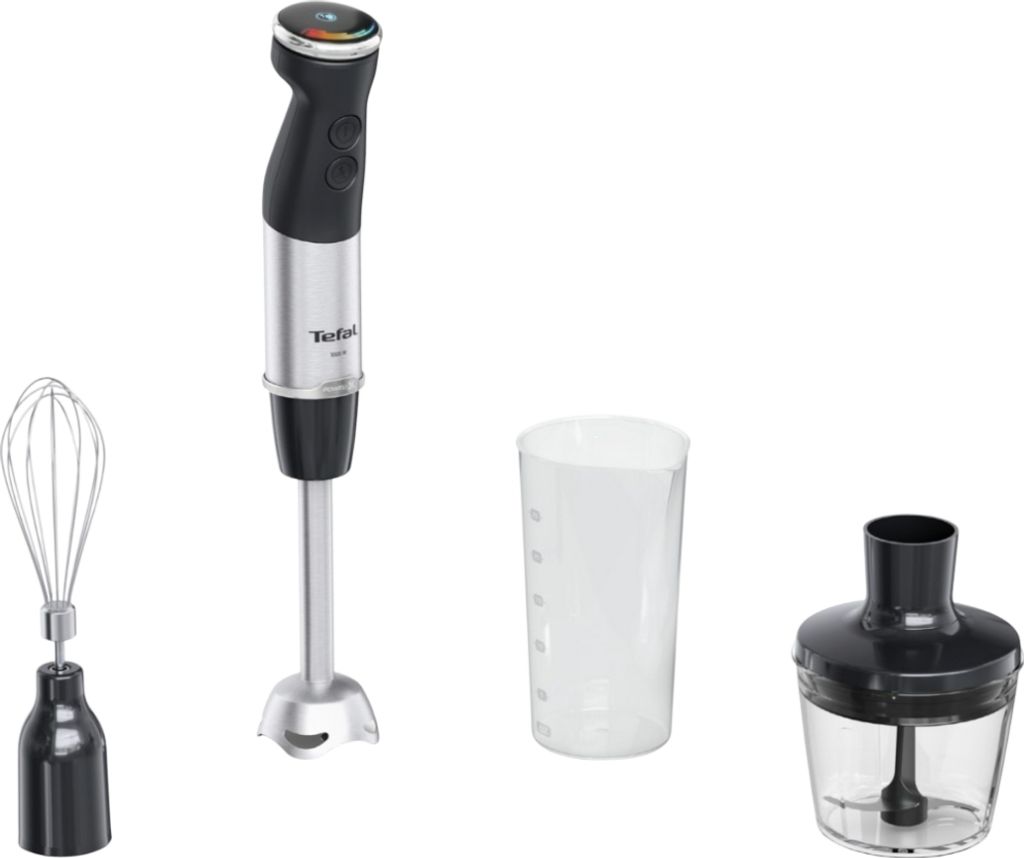 Tefal Tefal HB6738 Stabmixer-Set Quickchef+ Edelstahl/schwarz 1.000W