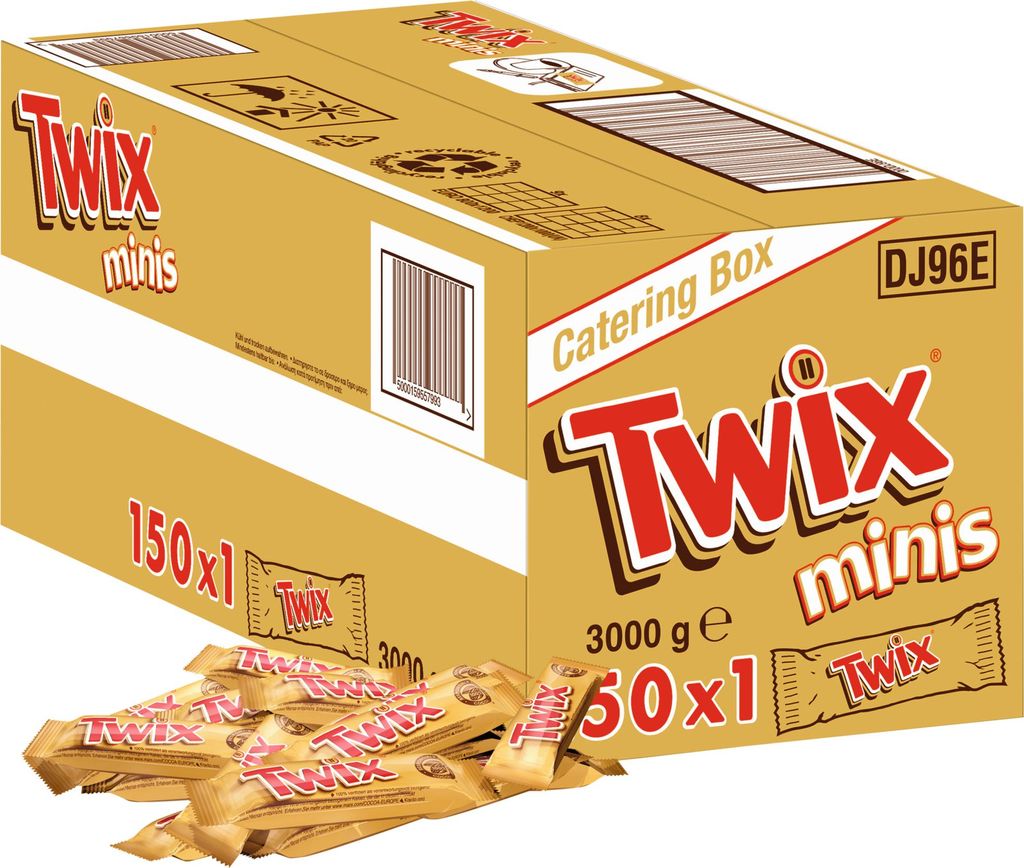 TWIX Minis 150 x 20g Image du produit 