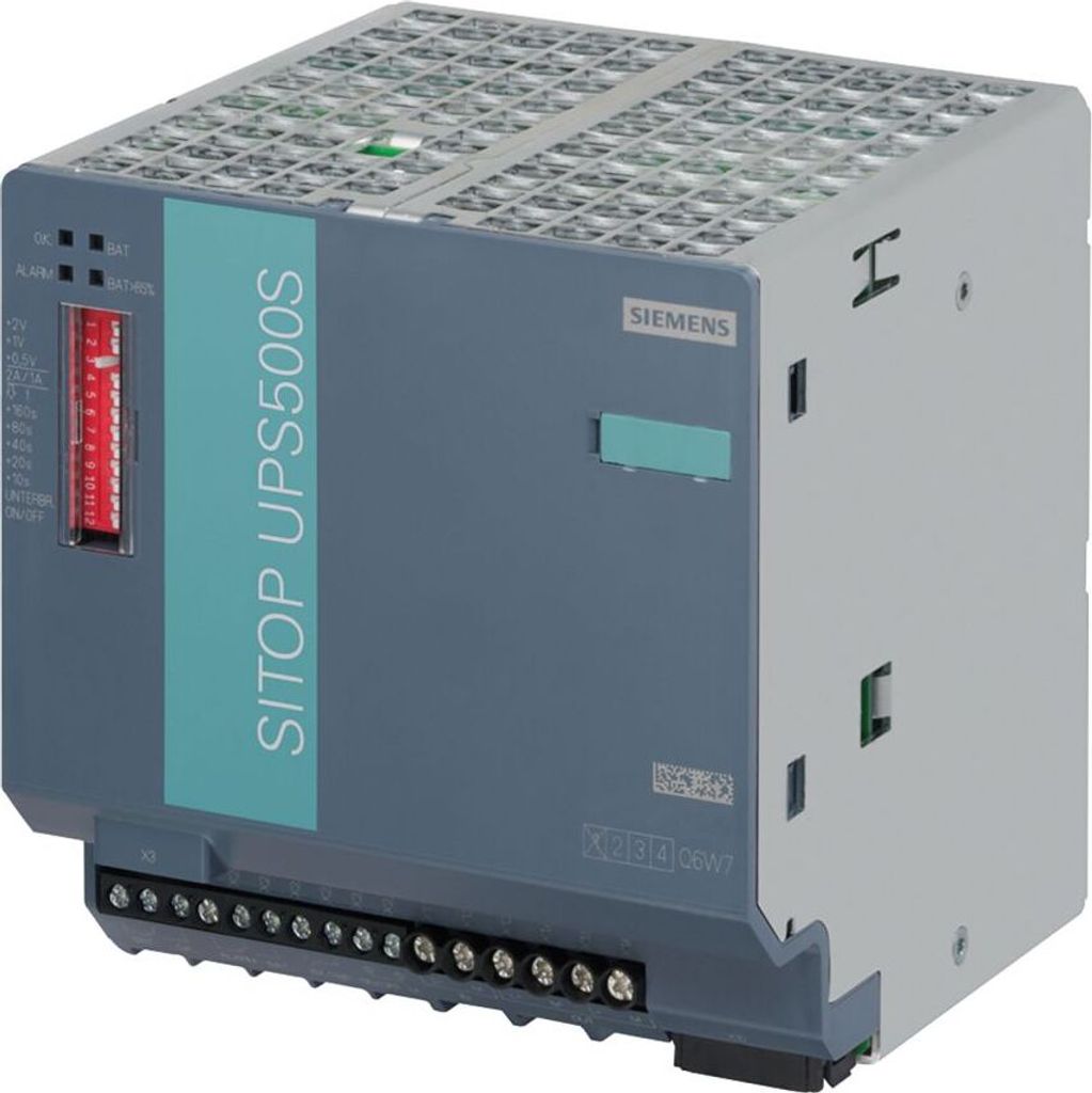 Siemens SITOP UPS500S, 24 V, 24 V, 24 V, 24 V, Österreich, Grau
