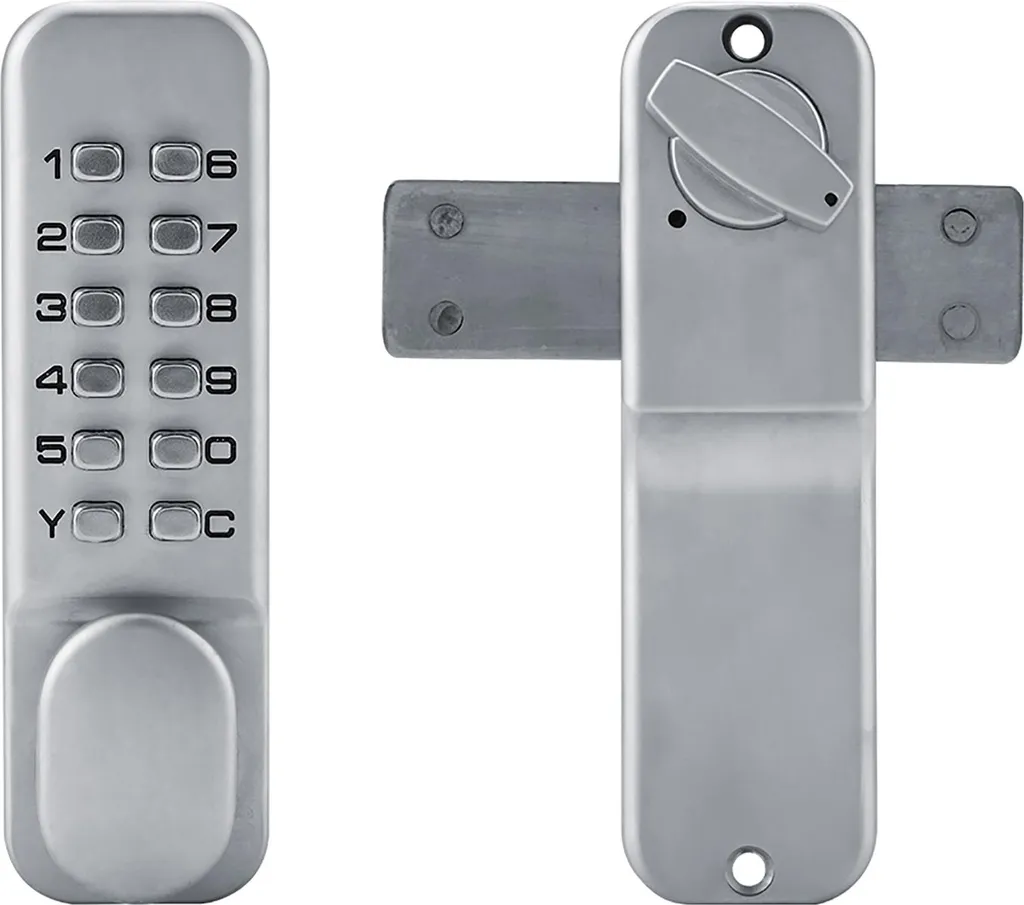 Serrure à came avec code numérique 1 à 11 chiffres en alliage de zinc