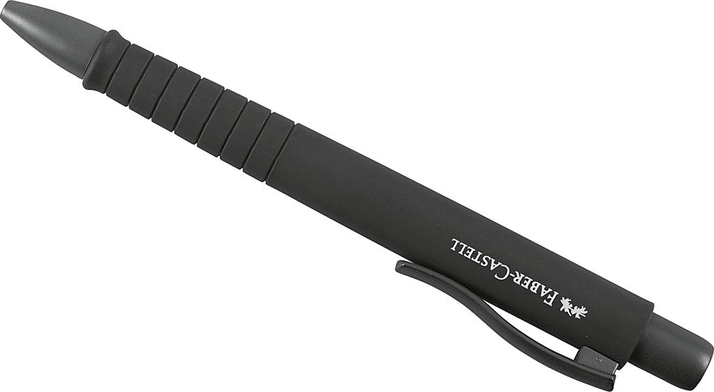 FABER-CASTELL Kugelschreiber Poly Ball Urban all black Produktbild 