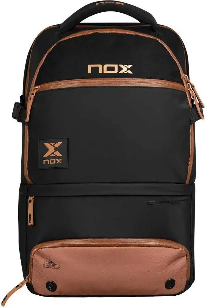 Sac à dos Noir Nox Open Series - Organisation optimale, raquette et 25L