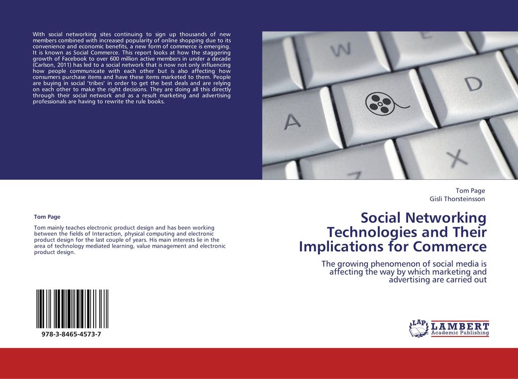 Social Networking Technologies and Their Implications for Commerce