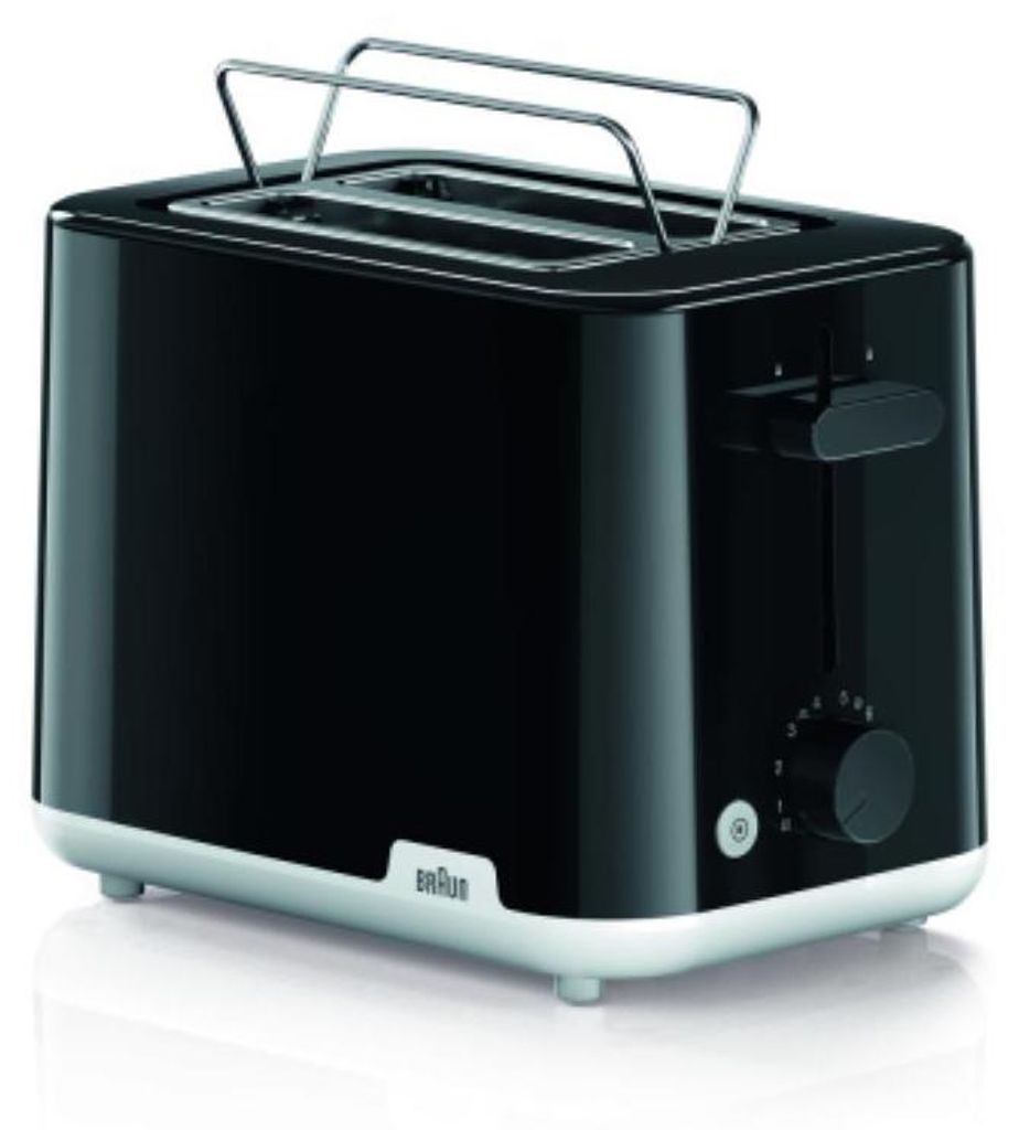 Tostapane Braun HT 1010 BK 900 W Nero/Argento Immagine del prodotto 