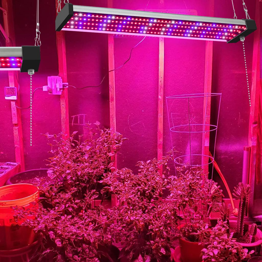 Lampada Grow LED 120W A Spettro Completo Con 180 Chip – Attacco E27, Ideale Per Piante Da Interno, Serre E Idroponica (confezione Da 2)