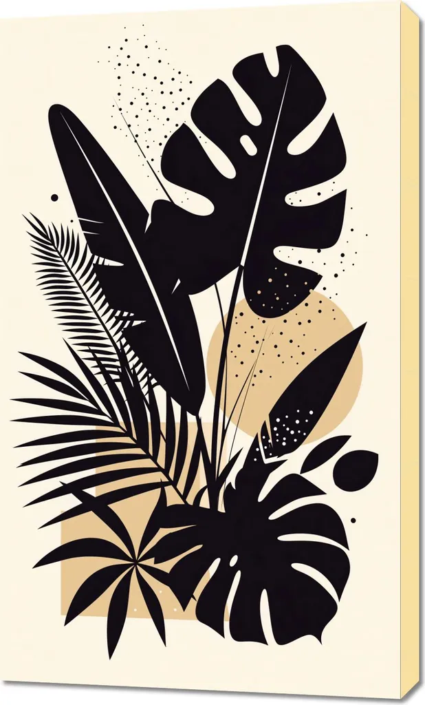 Image Paradis Tropical 60 x 100 cm - Impression Haute Qualité Couleurs