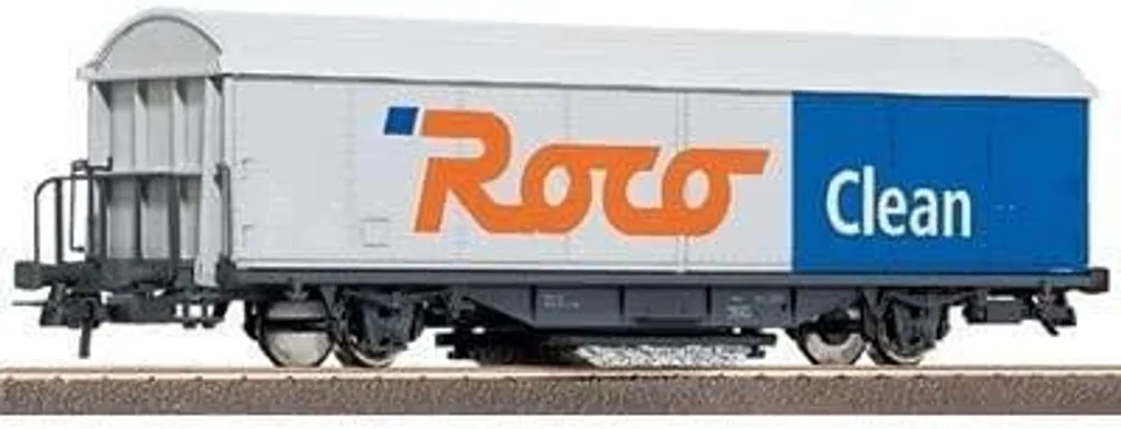 Roco 46400 Wagon Nettoyeur HO : Stoppez les Mauvais Contacts sur Rails