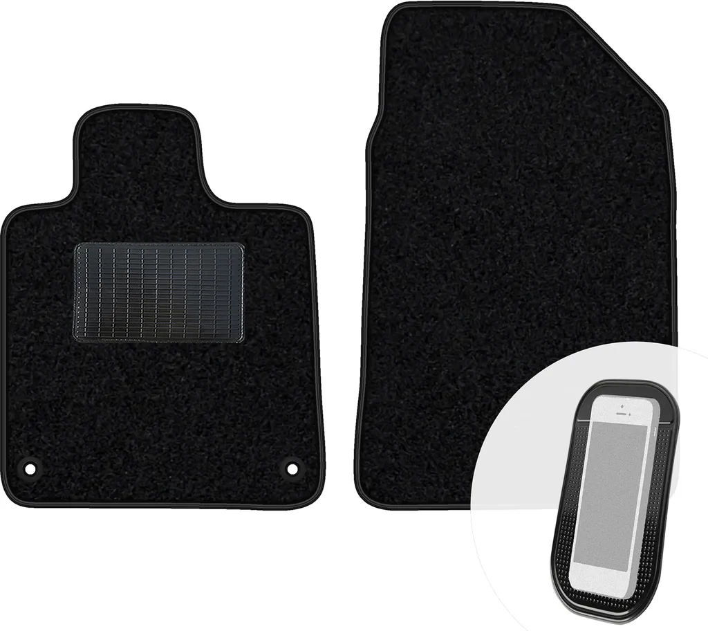 Tappetini Citroen BX 1982-1994 | Set 2 Pezzi Velours Nero Premium