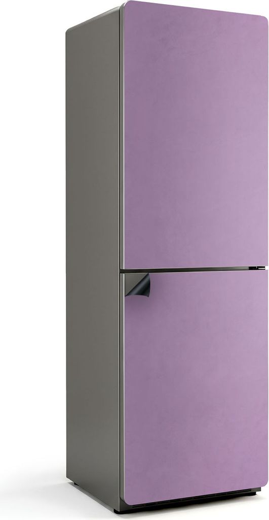 Farbe Hellviolett – Magnetische Kühlschrank Abdeckung – Dekorfolie magnetisch Küche – Kühlschrank Magnet Deko – selbstklebende Magnettaf...