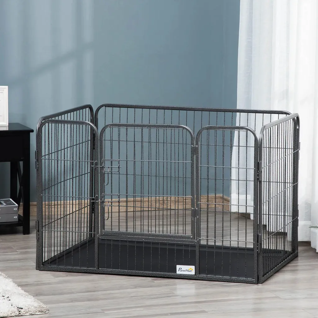Parc rectangulaire pour chiots et petits chiens - Enclos modulable - 2