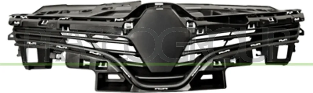 Grille de Calandre Clio IV pour Remplacement Pare-chocs - Modèle RN3302001