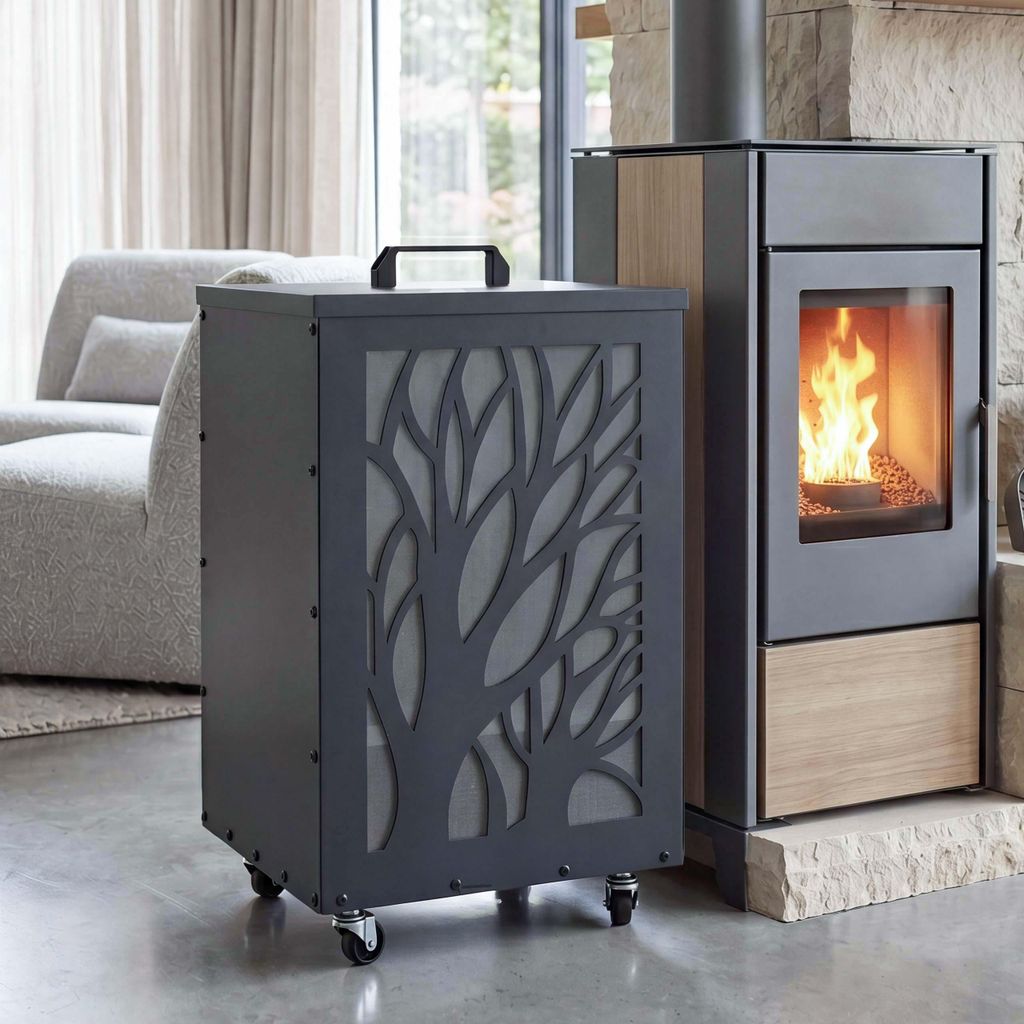 Contenitore per pellet HWC-Q30, ideale per l'accumulo di Immagine del prodotto 