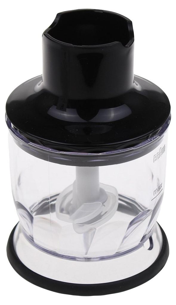 Braun MQS 200, 0,35 l, Schwarz, Transparent, Edelstahl, Produktbild 