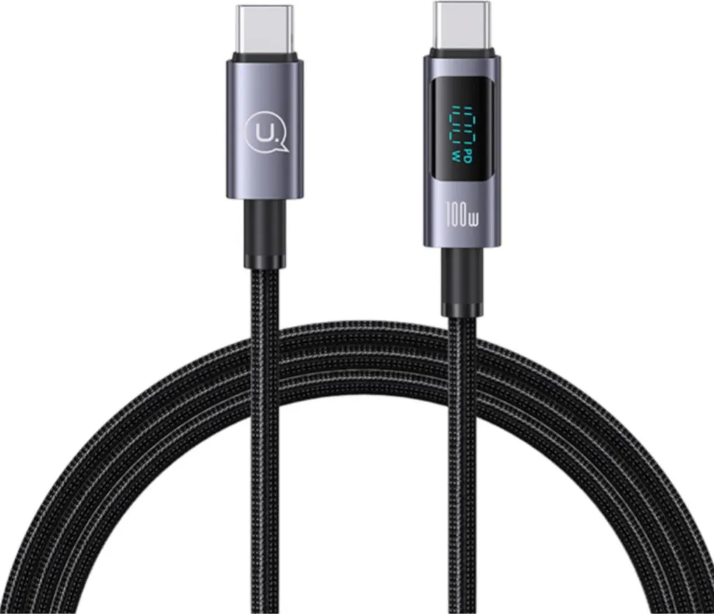 Offerta Eko Cavo 100W iPhone Display LED - Ricarica Rapida 1.2m