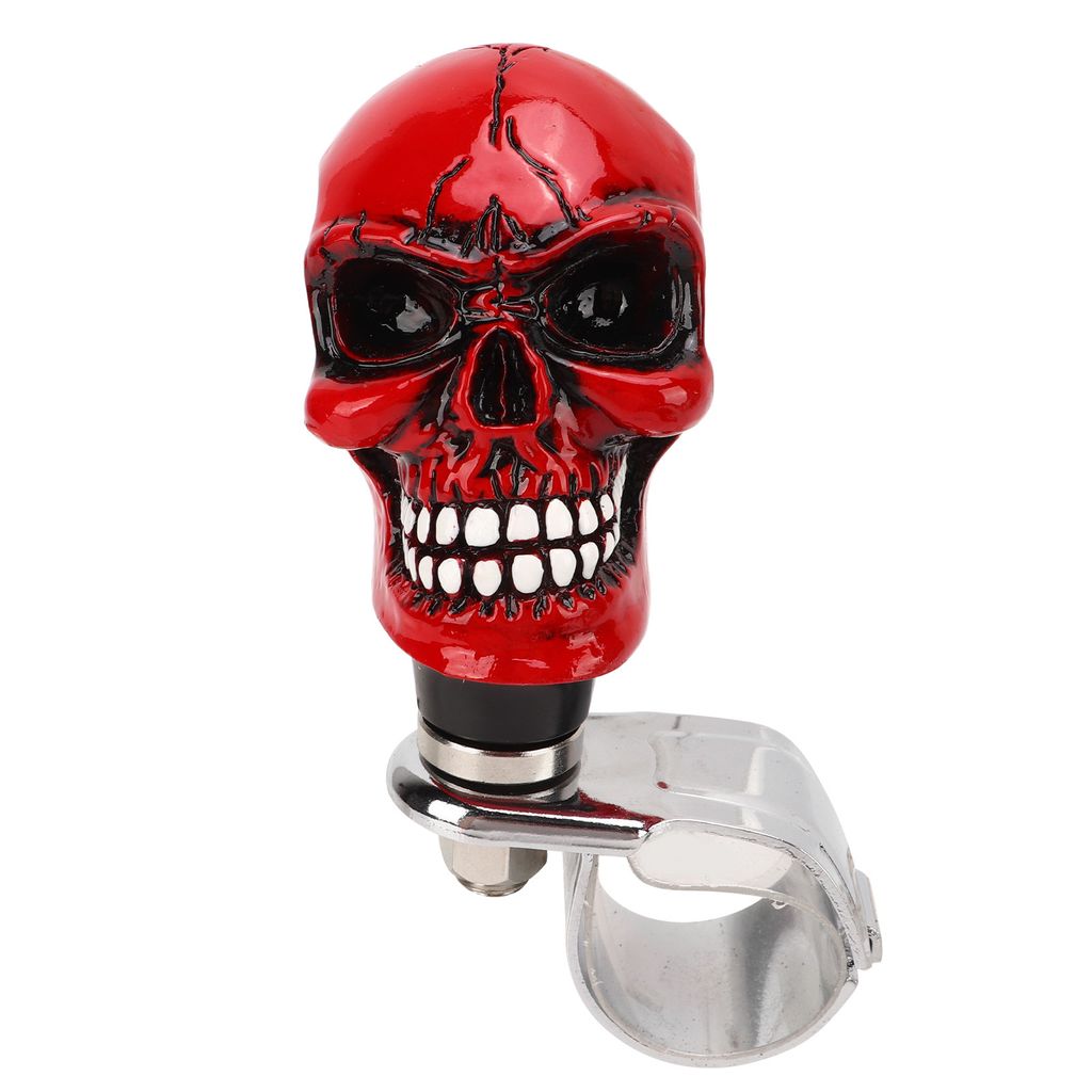 Skull Lenkrad Drehknopf,Lenkrad Spinner,Rad drehen Selbstmord Knopf,Lenkrad-Steuerknopf,Lenkrad-Drehknopf Booster,Lenkrad Power Handle