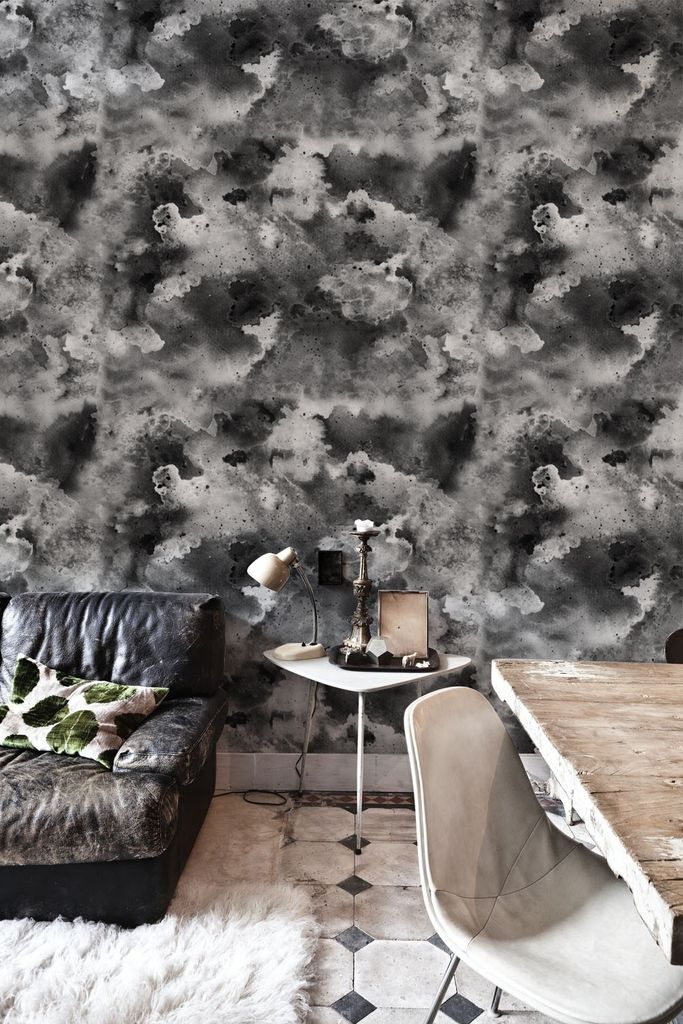 Coloray Fototapete 250x104 cm Vlies-Fototapete - Rauch ful abstract.