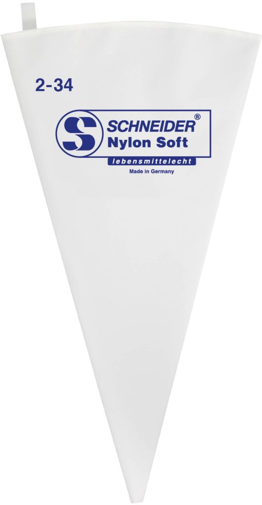 Spritzbeutel aus Nylon Soft Mehrweg Undurchlässig Größe 2/340mm mit Aufhänger