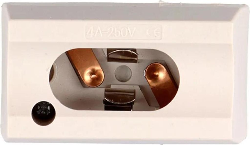 Edm Linestra-lampenfassung 2-polig Weiß Weiß One Size