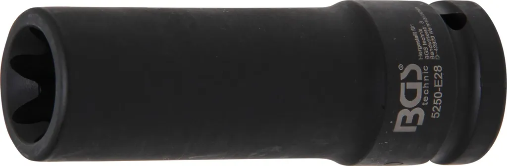 Chiave a Bussola BGS 5250-E28 E-Type 3/4" per Avvitatori a Impulsi E28