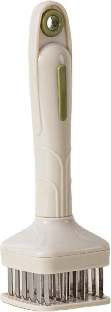 Fleischklopferhammer aus Edelstahl, automatisches Rückprall-Fleischklopfer-Werkzeug für Küche, Familienrestaurant, Bäckerei, Marinaden-Absorpti...