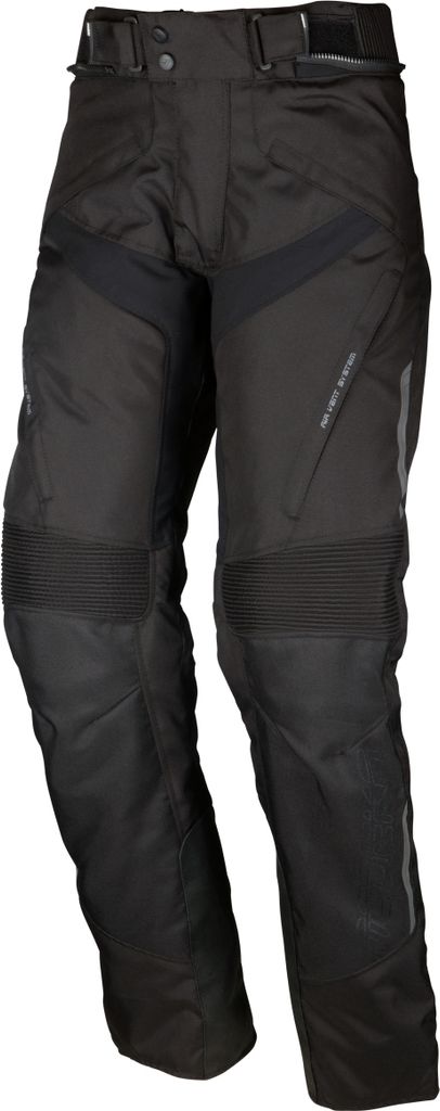 Modeka Clonic wasserdichte Motorrad Textilhose, schwarz, 4XL