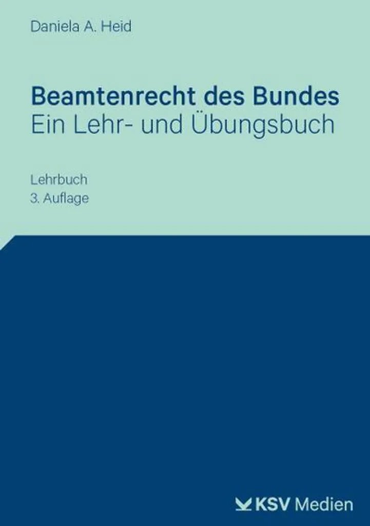 Livre de Droit Administratif Beamtenrecht des Bundes pour Spécialistes