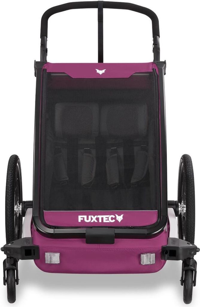 Hamax Remorque enfant traveller noir/gris - 2 places | 499 € - Culture Vélo