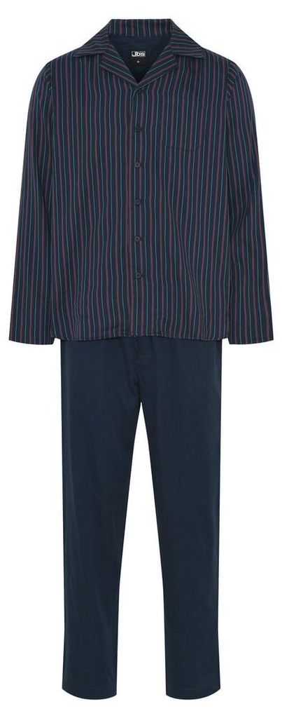 JBS Button Pyjama dark blue M