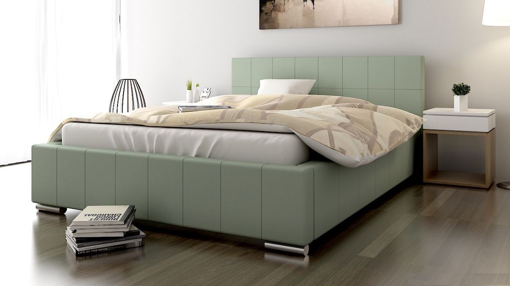 Polsterbett Bett Doppelbett GIORGIO XS 160x200cm inkl.Lattenrost