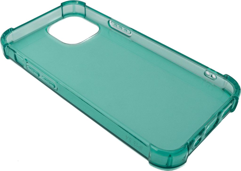 Schutzhülle aus Silikon in Grün Transparent Hülle für iPhone 13 Mini