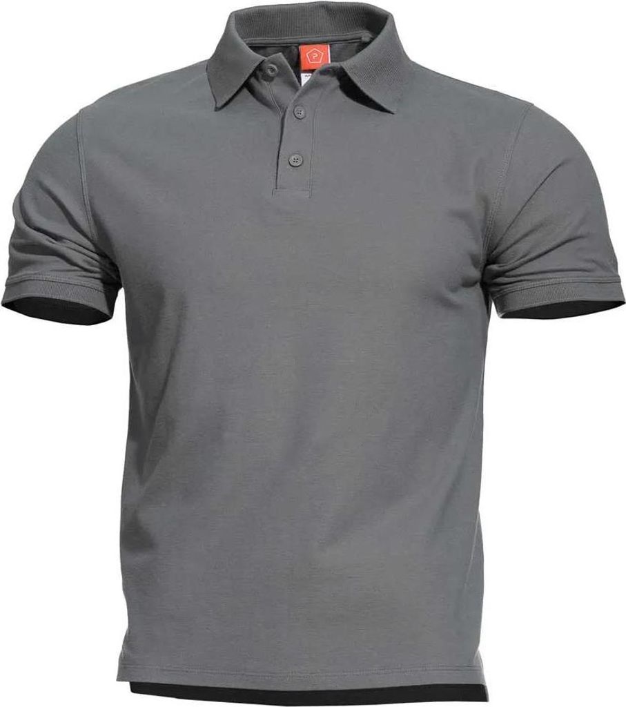 Pentagon Aniketos Kurzarm-poloshirt Grau 2XL Herren Grau 2XL