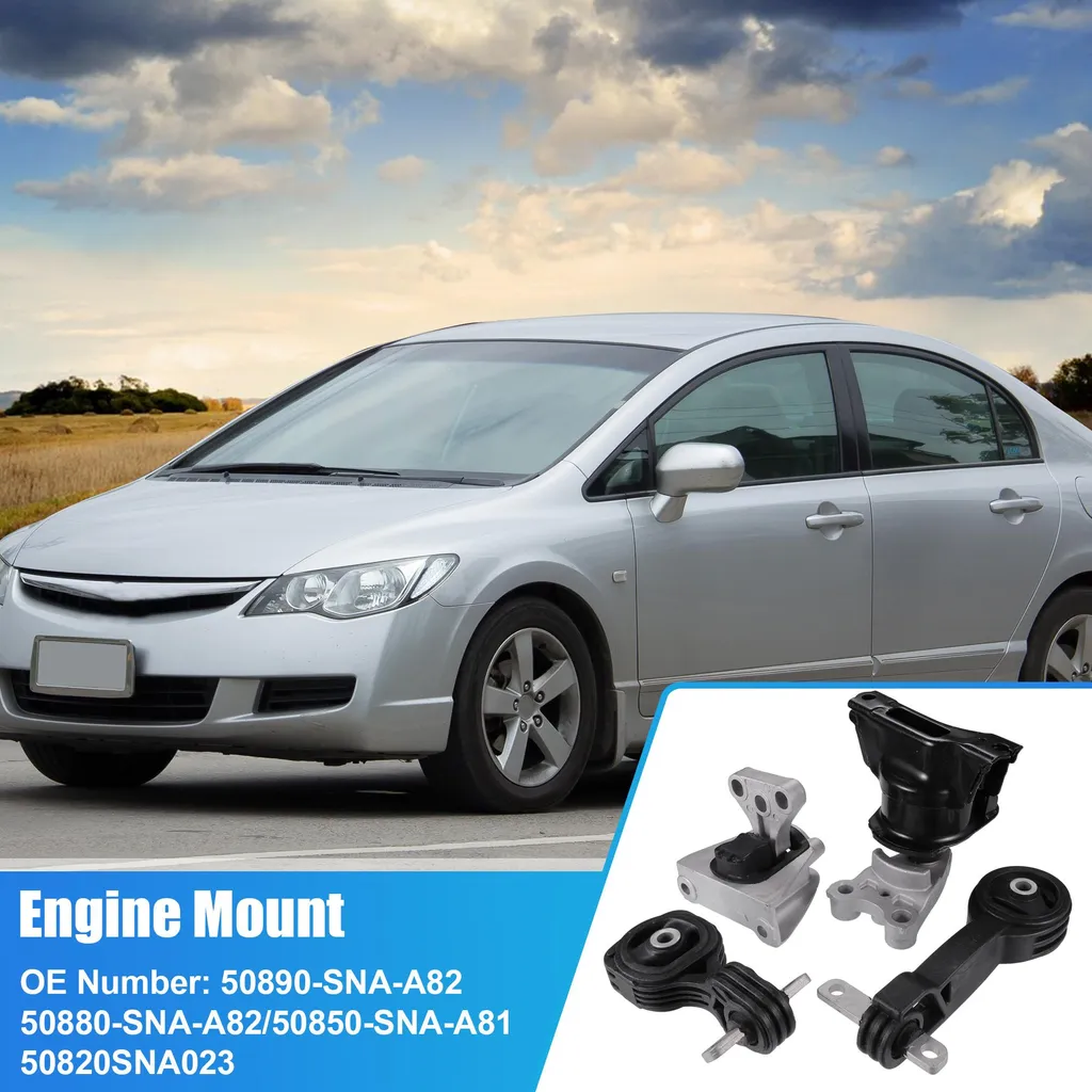 Kit Support Moteur Et Coupleur Honda Civic 8 1.8L 2006-2011 Aciers Robustes