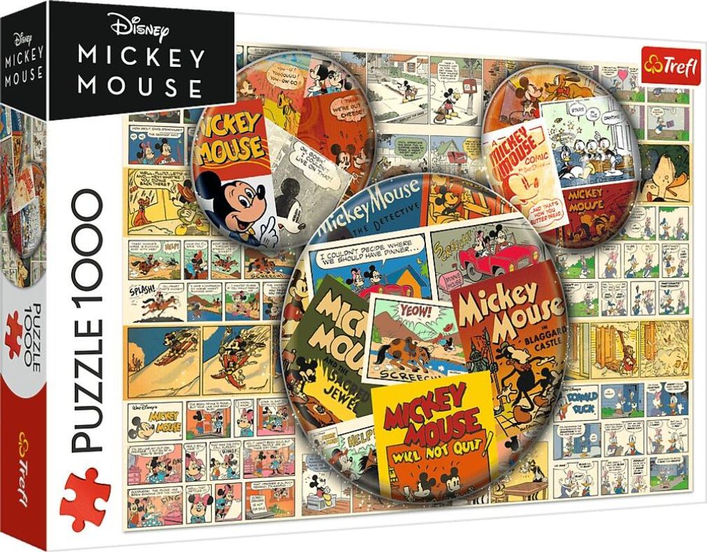 Puzzle TREFL 1000 Mickey Mouse Comic 10904 Image du produit 