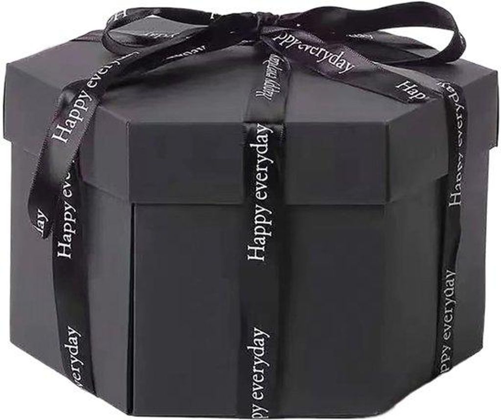 Explosie-Überraschungskiste - DIY-Überraschungskiste - Foto-Box - Geheimnisvolle Geschenkbox - Perfekt für Hochzeitsreisen, Jubiläen, Reise-Cad...