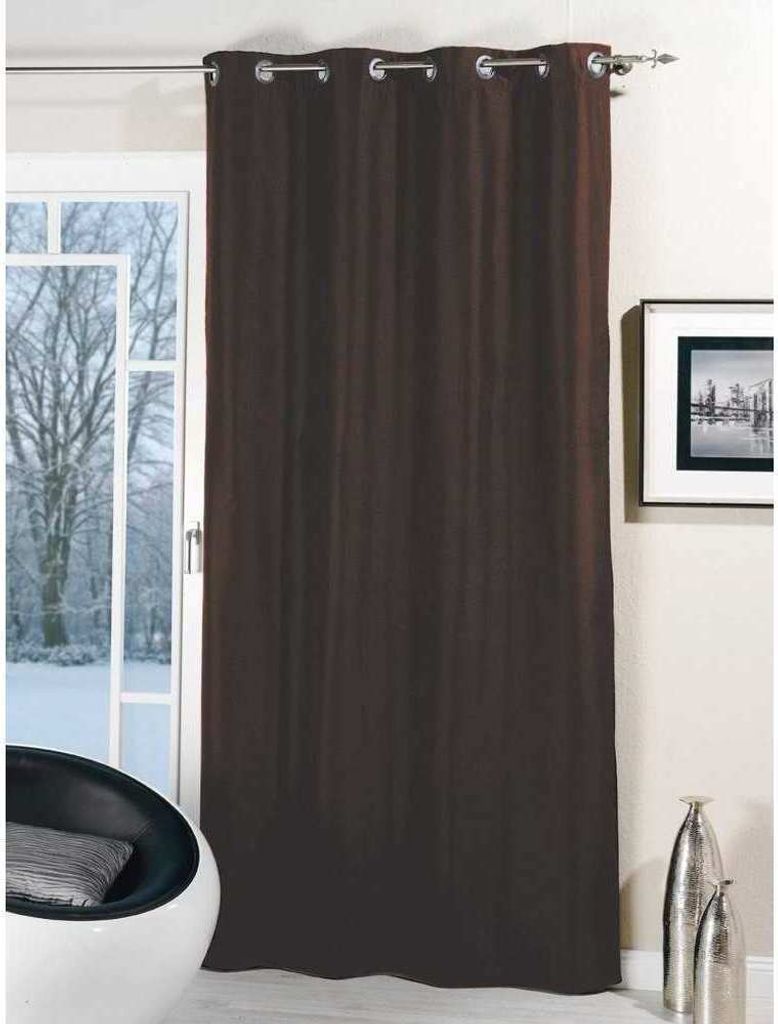 Rally Fashion Microfaser Ösenschal Frosty Rally-Fashion Thermo Ringen waschbar pflegeleicht hochwertig strapazierfähig 135x245 cm Braun