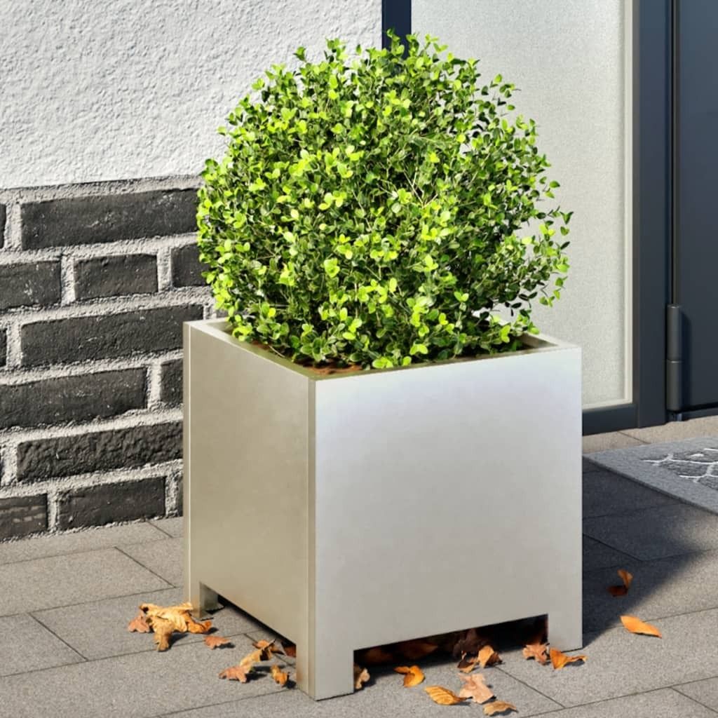 Maison Exclusive - Pflanzkübel 30x30x30 cm Edelstahl