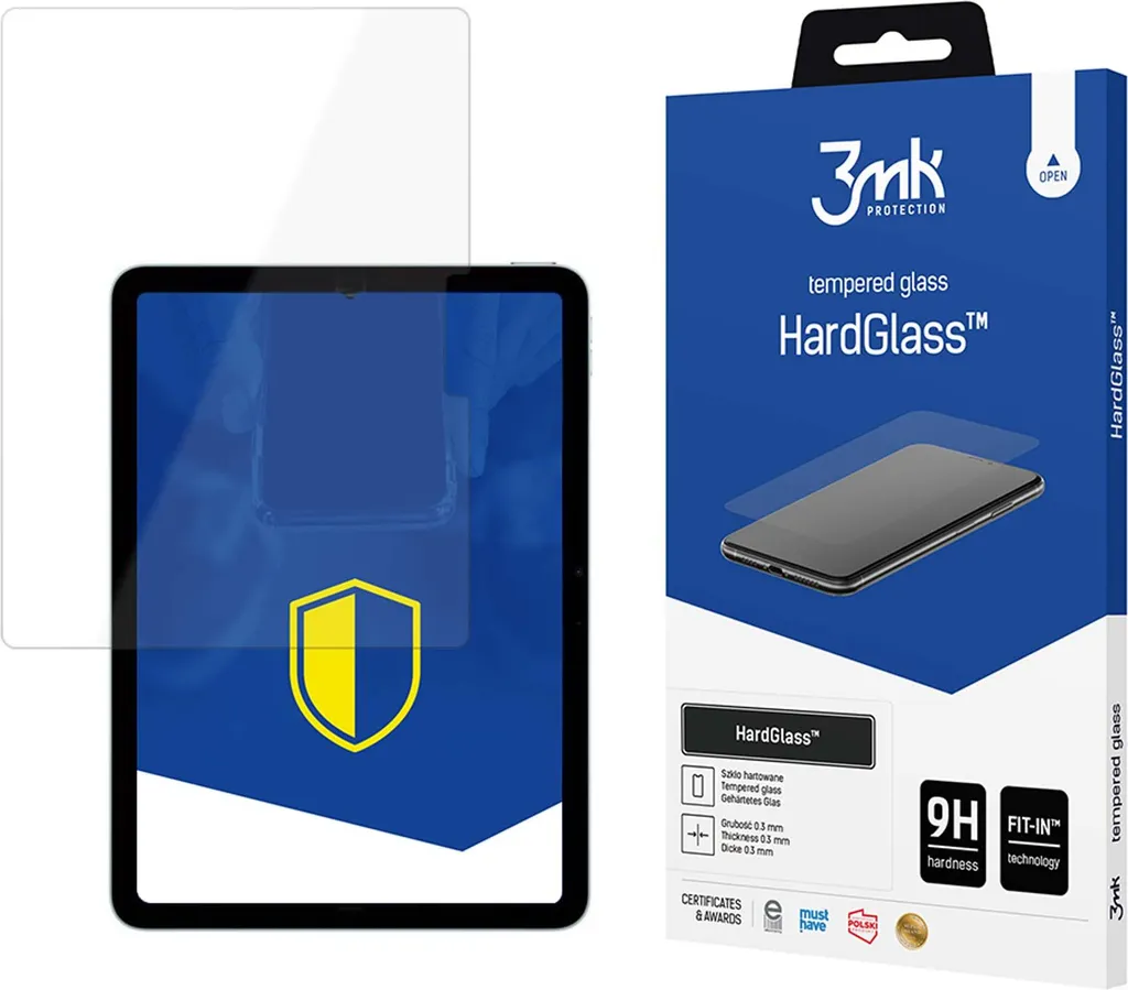 3mk HardGlass per iPad Air 13 M2 M3 - Durezza 9H e Spessore 0.3mm