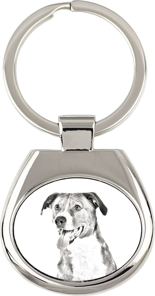 Österreichischer Pinscher - Schlüsselanhänger mit Hund, Anhänger mit Aufdruck, personalisierter Anhänger der Marke Art-Dog